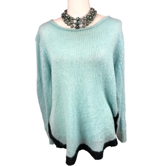 Wooden Ships Sweaters - Wooden Ships Mohair Blend Sweater Size S/M